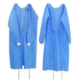 Disposable Isolation Gowns - Blue Level 2 SMS 40gsm Non-Woven Material - PPE Gowns Disposable for Dental, Medical Use, Fluid-Resistant and Latex-Free Gowns, Universal Size No reviews yet