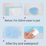 Stock!medical thick cotton organic contoured wholesale incontinence disposable bed underpads/ Underpads, Adult Incontinence Chucks | Large Waterproof Pee Pad | Hospital Grade Home Elderly Care